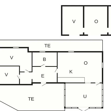 5 Person In Σπίτι διακοπών Glesborg